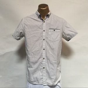 Denim & Flower, short sleeve shirt, size S